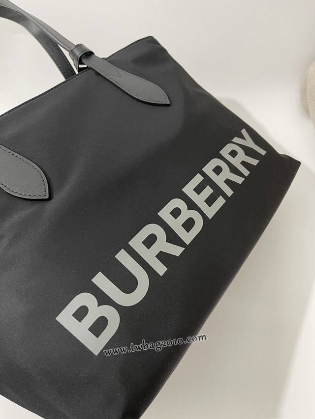 Burberry專門店新款尼龍配皮托特包 巴寶莉購物袋手提購物袋 yxb1397